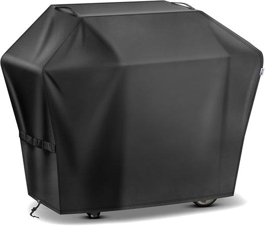 Grill Cover 60 Inch for Outdoor Gas BBQ Grill,Waterproof Fade Resistant Anti-UV Barbecue Grill Cover & Weather Protection BBQ Cover for Griddle Outdoor,Compatible with Weber Nexgrill Char-broil