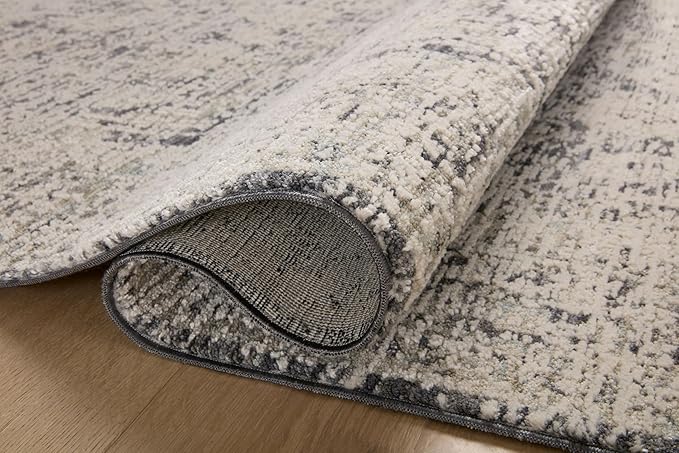 Loloi Amber Lewis Alie Collection ALE-05 Charcoal/Beige 2'-3" x 3'-10", .13" Pile Height, Accent Rug