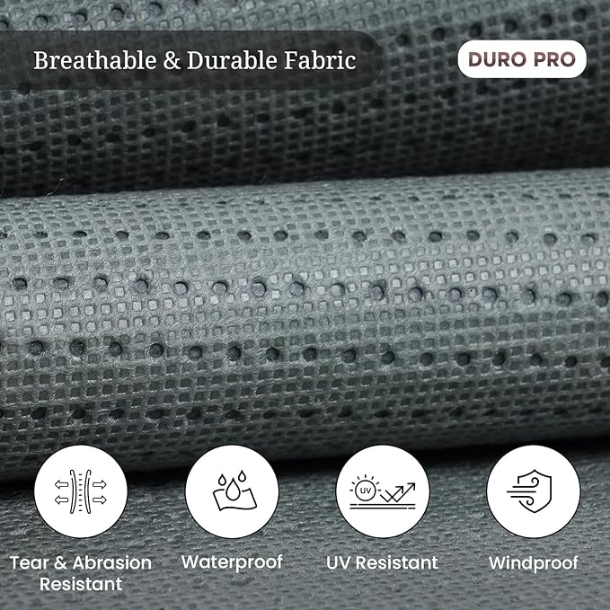 Covers & All Patio Furniture Cover Set, 6 Piece Outdoor Furniture Covers, Water-Repellent UV & Weather Resistant Covers for Sofa, Chairs & Coffee Table with Elastic Tie-Downs & Padded Handles