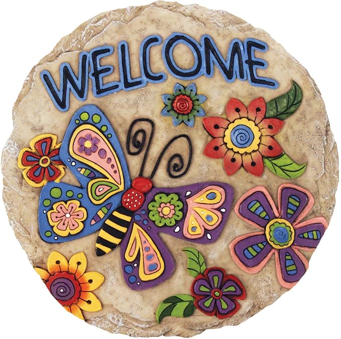Spoontiques 13262 Butterfly Stepping Stone