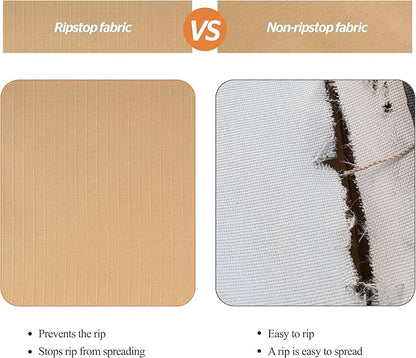 WJ-X3 Large Patio Furniture Cover Waterproof, Rectangular Outdoor Table Chair Set Cover UV Resistant, Heavy Duty Deck Dining Cover, High Wind Resistant, Anti-Fading 108W x 84D x 31H Inches, Beige