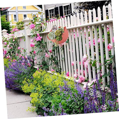 BESPORTBLE Hanging Half Circle Flower Pot Modern Wall Planter Safe Stylish Flower Container