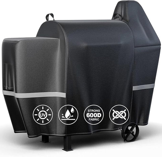Upgraded Grill Cover for Pit Boss 850 DX, 820 Competition Series, Z Grill 700, 600D Wood Pellet Smoker Cover for 820 Deluxe, 820D, 820FB, Sportsman 820 Series Wood Pellet Grills