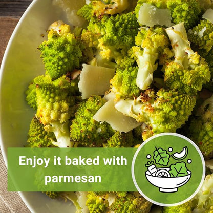 Sow Right Seeds - Romanesco Broccoli Seeds for Planting - Non-GMO Heirloom Packet with Instructions to Plant an Outdoor Home Vegetable Garden - Great for Salads - Abundant Harvest - Cold Hardy (4)