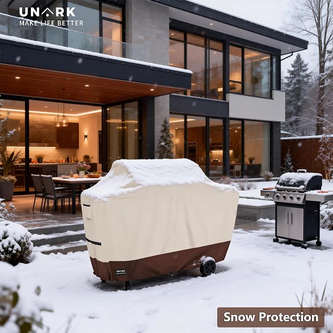 80 Inch Extra Large Grill Cover for Outdoor Grill Covers Heavy Duty Waterproof, Outdoor Kitchen XL Grill Cover Suitable for for Weber Summit, Genesis, Charbroil, Nexgrill, 80" L X 27" W X 47" H