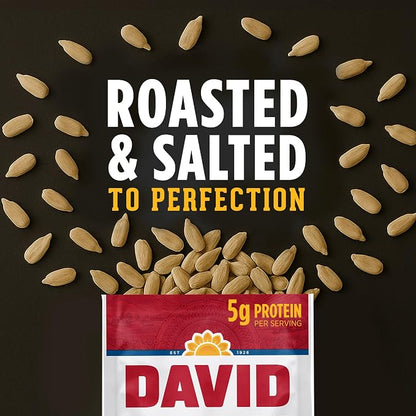 DAVID Sunflower Kernels, Original Flavor, 8.5 oz. (Pack of 12)