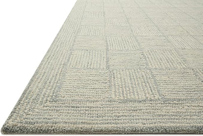 Loloi Chris Loves Julia Francis Collection FRA-03 Silver/Sky 2'-3" x 3'-9" Accent Rug