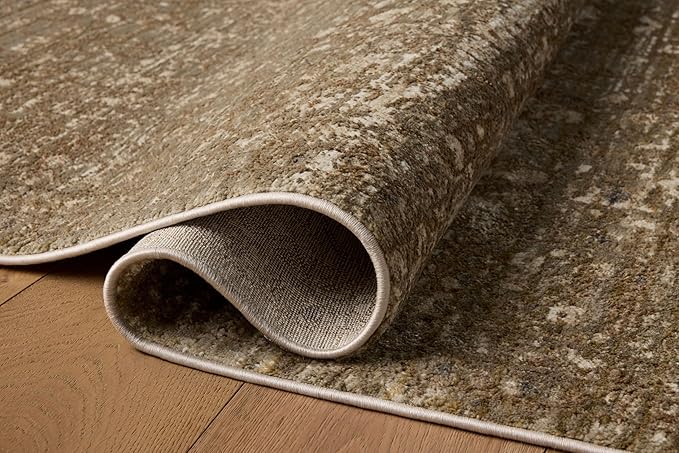 Loloi Haywood Collection HYD-01 Sage/Brown 2'-3" x 3'-11" Accent Rug
