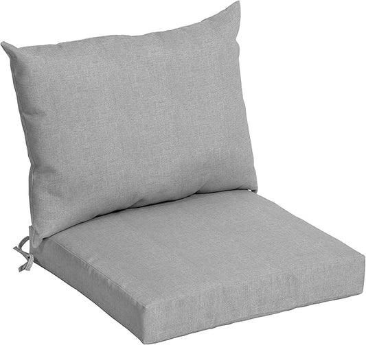Arden Performance Outdoor Dining Chair Cushion, 21 x 21, Rain-Proof, Fade Resistant 21 x 21, Paloma Valencia