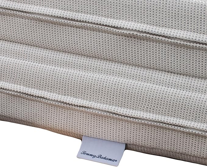 Tommy Bahama Chaise Cushion, 23" X 75" X 2.5", Bamboo Bay Bone