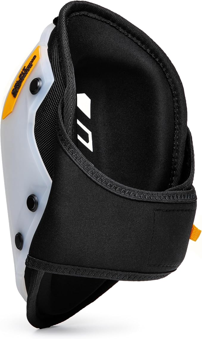 ToughBuilt – GelFit Non-Marring Knee Pads, Professional Gel Cushion Kneepads with EVA Foam Comfort Layer, Smooth Non-Scratch Shell, Adjustable Straps, and Heavy-Duty Jobsite Protection (TBL-KP-G203-R)