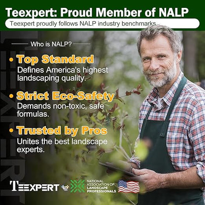 Teexpert 1 Gallon Rock Glue for Landscaping – Strong Pea Gravel Binder & Stone Adhesive for Walkways, Yards, Patios, and Decorative Driveway Edges