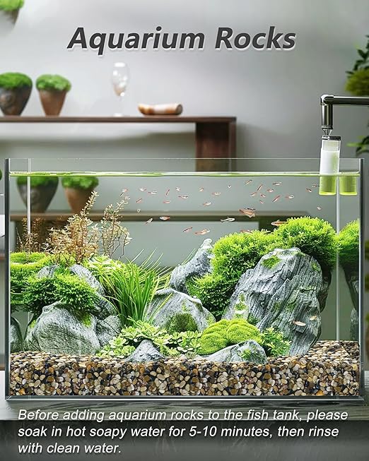 45LB Bulk Polished River Stones, 1"–2.2" Mixed Color Decorative Pebbles for Plants, Aquarium Gravel, Landscaping, Garden Pathways & Vase Filler