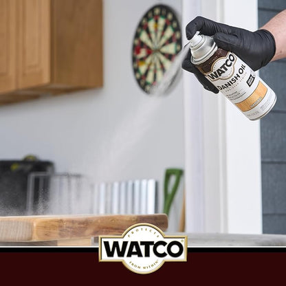 Watco Danish Oil Wood Finish Spray, 11.25 oz, Natural