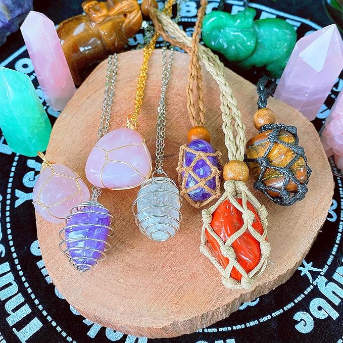 QINJIEJIE Opal Polished Stones Tumbled Crystals Bulk Gemstones Healing Crystal White Opalite Rocks Set Decorative Landscape Quartz Real Reiki Stone for Vase Home Decor Energy Spiritual Gift 0.5 LBS