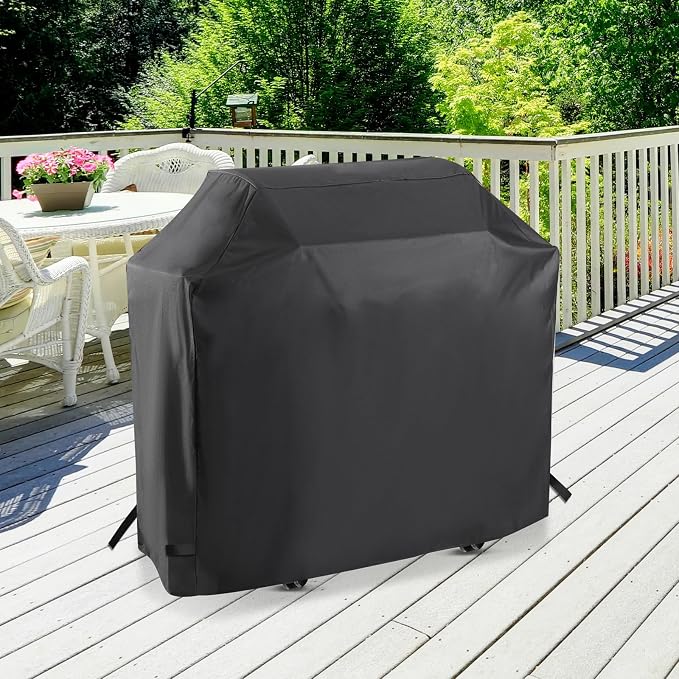Grills Cover for 2-Burner Patio Grill Cover for Grill Model 52101, 14633 and 14633B (Shelves Folded), 46 Inch 98472 Heavy Duty & Waterproof, Outdoor Barbecue Cover