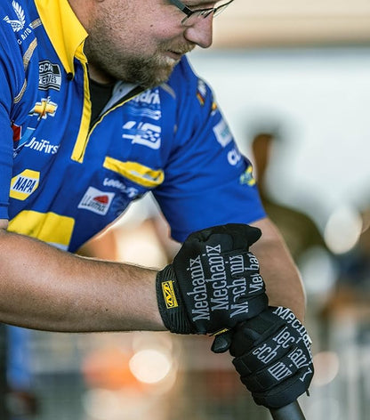 Mechanix Wear Original Work Gloves - Multi-Purpose Outdoor Work Gloves - Secure Fit - Durable & Machine Washable - Breathable & Comfortable - XX-Small - Black