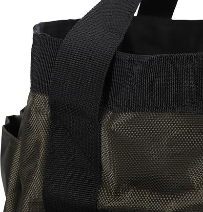 Generic Garden Tool Bag Organizer Strong Vibrant Heavy Duty Gardening Tote Toolbox for Home Organization 600D Oxford Fabric Green Color 30x30x23CM