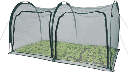 Flexible Net Grow Tunnel - Garden Greenhouse Mesh Covers Growhouse Cloche for Protecting Fruit Vegetables Plants Cultivation from Animals(2M)