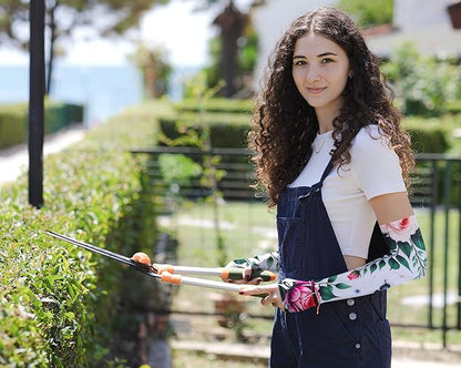 Ultra-Thin Sun Protection Security Gardening Sleeves Flowers Thorn Proof Cooling Arm Sleeves to Cover Arms
