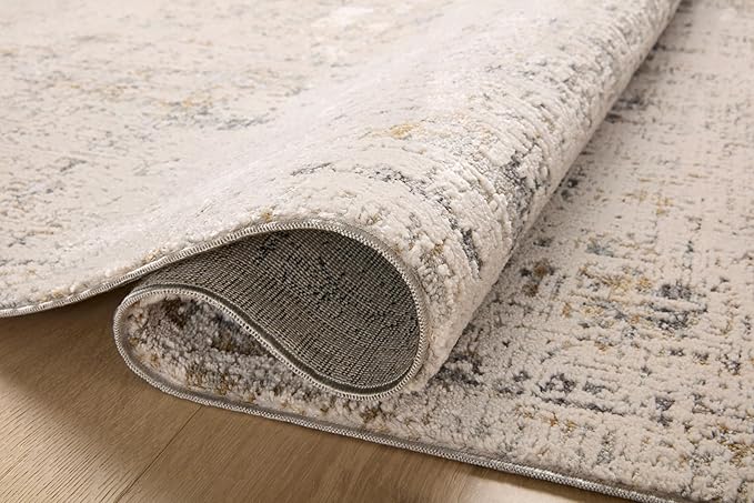 Loloi Amber Lewis Alie Collection ALE-02 Sand/Sky 11'-6'' x 15'-7'', .13'' Pile Height, Area Rug