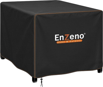 Enzeno Fire Pit Cover Square,Outdoor Firepit Cover Waterproof,Oxford Cloth Patio Fire Table Cover for Outdoor Fire Pit,Fits 30-31 inch Gas Firepit Covers(31" L x 31" W x 25" H)