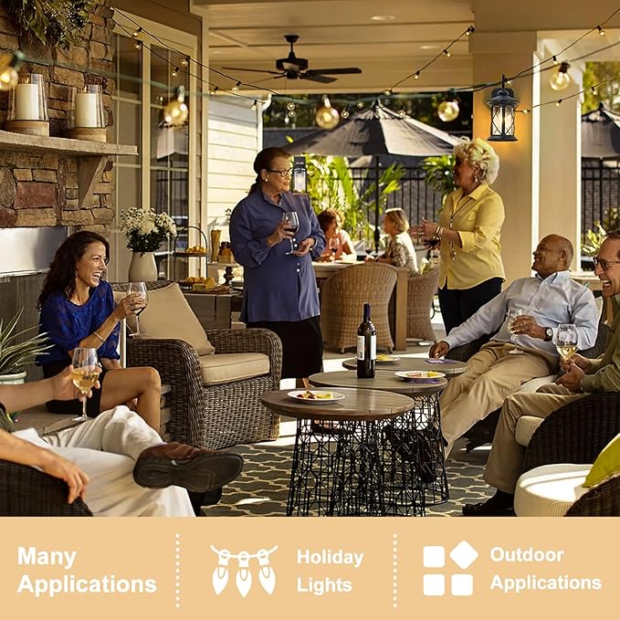 Dusk to Dawn Photocell Sensor Outdoor Porch Light with GFCI Outlet, Anti-Rust Waterproof Industrial Outdoor Lantern, Black Exterior Work Lights Rustic Wall Light