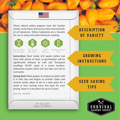 Southern Vegetable Seeds Collection – 15 Heirloom Heat Loving Vegetables Variety Pack for Planting – Okra, Collard Greens, Purple Hull Peas, Dent Corn – Survival Garden Seeds