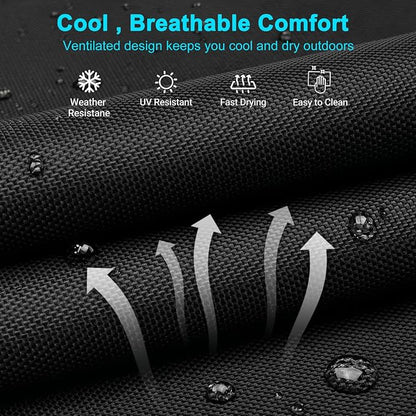 ABORON Tanning Chairs, 2 Pack, 5-Position Padded Folding Loungers | Set of 2 folding chaise lounges with 5-position backs, padded mats and pillows; supports up to 500 lb per chair.