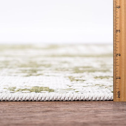 Keen Home Design Terrace Outdoor Area Rug - 9x12 Washable Indoor/Outdoor Rug for Patio, Kitchen, Balcony, Beach, Garden, Deck and Porch, Size: 8'10"x12'
