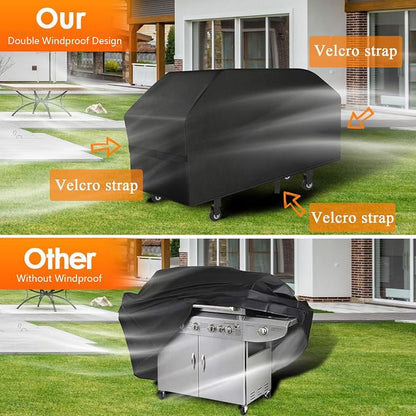 Griddle Cover 600D Heavy Duty for 36 inch Griddle with Hood, 36 inch Blackstone Griddle Cover Blackstone Cover Accessories BBQ Gas Grill Cover Waterproof Windproof Weather