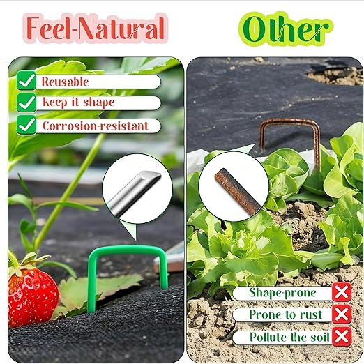 Feel Natural 10 Pcs Plant Protectors from Animals,9.25"x9.45"Heavy Duty Chicken Wire Cloches for Plants,Metal Mesh Garden Covers for Outdoor Plants,Strawberry&Seedling,Keep Rabbits Squirrels Cats Out