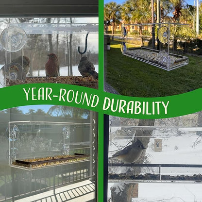 Long Style Bird Feeder with Hole