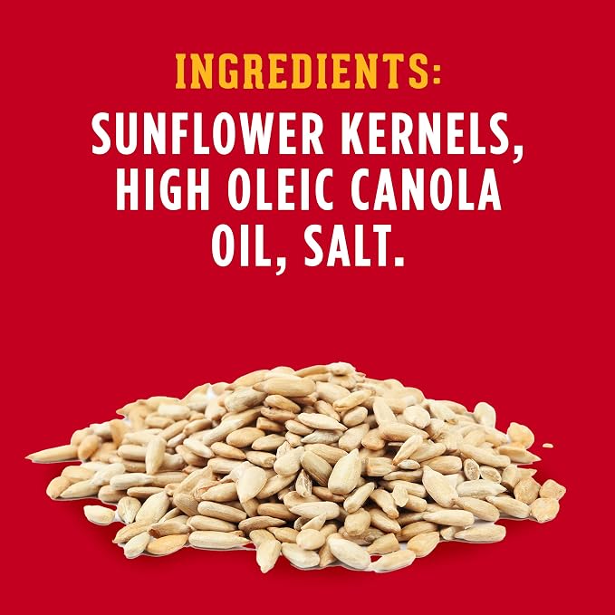 DAVID Sunflower Kernels, Original Flavor, 8.5 oz. (Pack of 12)