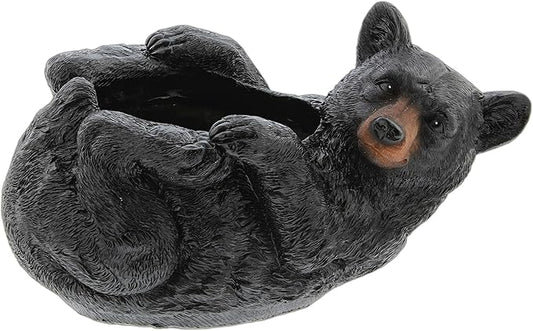 Distinctive Designs Black Bear Planter Pot