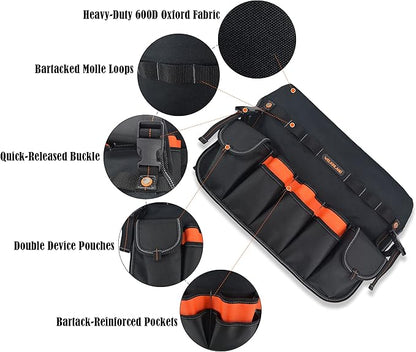 WELKINLAND 5 gallon bucket tool organizer, 5 gallon bucket holder, bucket liner, Bucket tool organizer, Tool bucket, Bucket tool bag, Bucket organizer, Bucket bag organizer, Bucket organizer