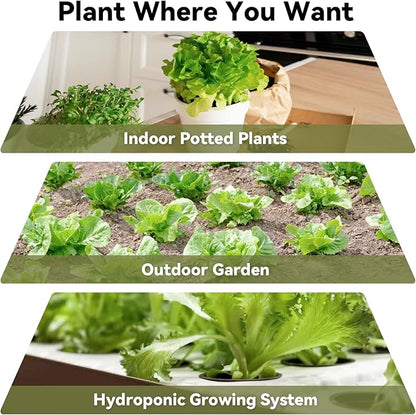 LYKOCLEAN Herb Seed Pods for Ahopegarden, iDOO MUFGA Hydroponics Growing System Indoor Gardening, 400+ Seeds, Basil, Cilantro, Dill, Parsley, Mint, Shiso, Liquorice(18-Pods)