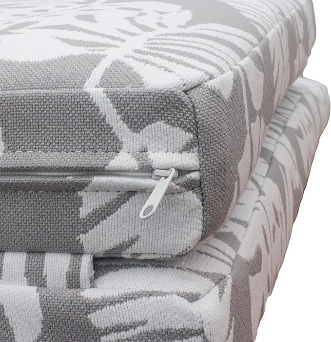 Tommy Bahama Chaise Cushion, 23" X 75" X 2.5", Tropical Chrome