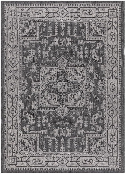 Keen Home Design Terrace Outdoor Area Rug - 8x10 Washable Indoor/Outdoor Rug for Patio, Kitchen, Balcony, Beach, Garden, Deck and Porch, Size: 7'7"x10'
