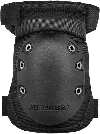 Gel Foam Knee Pads with Comfort Hinge Straps, Rubber Hard Cap, Hook & Loop Closure, Ergodyne ProFlex 435HL