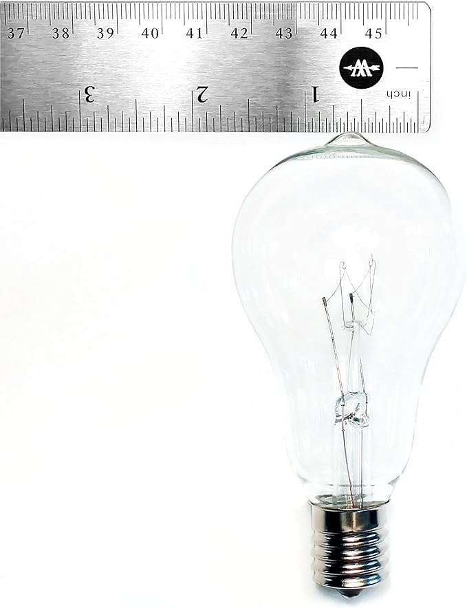 Hometown Evolution, Inc. Commercial Grade Vintage Edison Outdoor String Lights (PS50 Clear - Commercial Black Wire, 25 ft)