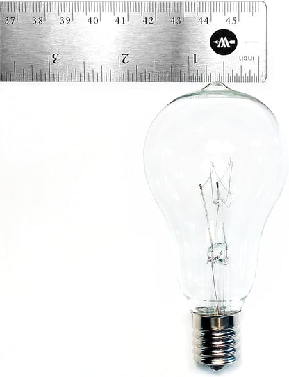 Hometown Evolution, Inc. Commercial Grade Vintage Edison Outdoor String Lights (PS50 Clear - Commercial Black Wire, 25 ft)