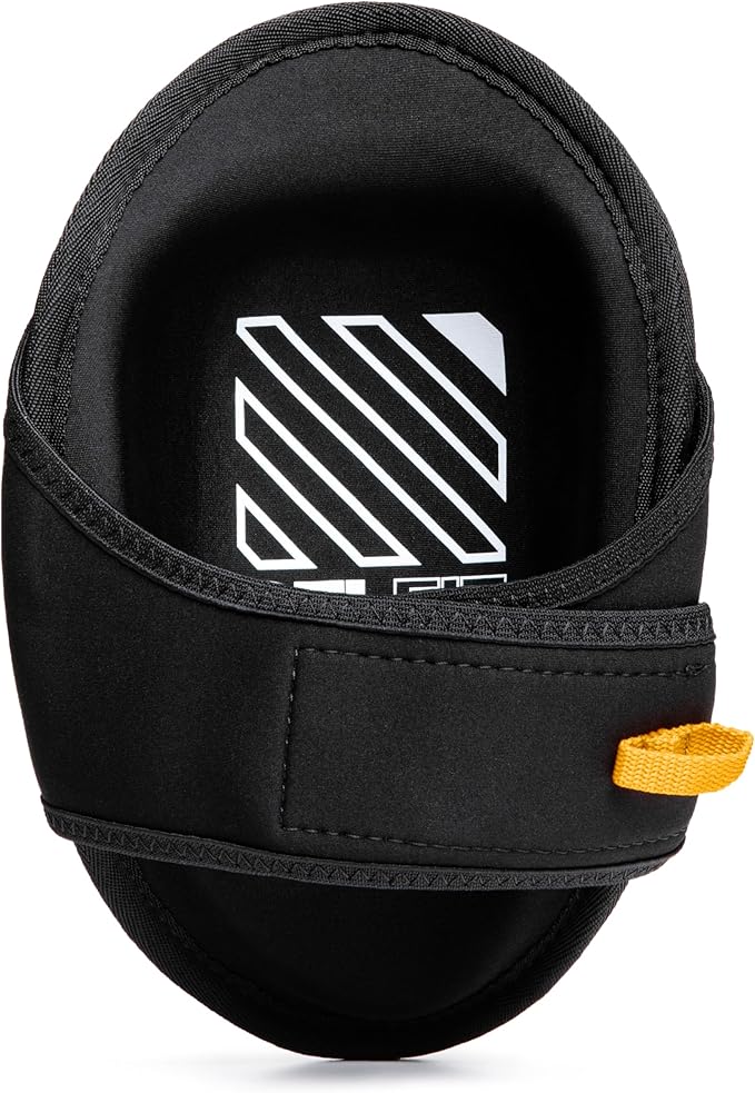 ToughBuilt – GelFit Non-Marring Knee Pads, Professional Gel Cushion Kneepads with EVA Foam Comfort Layer, Smooth Non-Scratch Shell, Adjustable Straps, and Heavy-Duty Jobsite Protection (TBL-KP-G203-R)