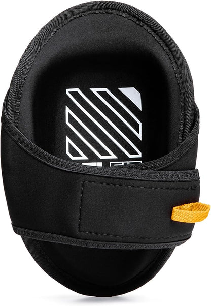 ToughBuilt – GelFit Non-Marring Knee Pads, Professional Gel Cushion Kneepads with EVA Foam Comfort Layer, Smooth Non-Scratch Shell, Adjustable Straps, and Heavy-Duty Jobsite Protection (TBL-KP-G203-R)