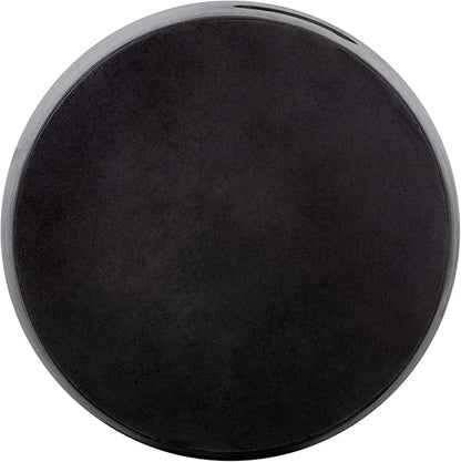 SAFAVIEH Outdoor Zuri Black Modern Concrete Round Accent Table