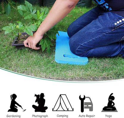 Smart Value Set of 3 Foam Kneeling Pads Perfect for Long Gardening Hours (3 Kneeling Pads Assorted Colors)