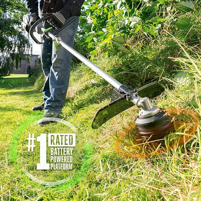 EGO MST1501 Multi-Head Combo Kit: 15" String Trimmer & Power Head With 5.0 Ah Battery and Standard Charger