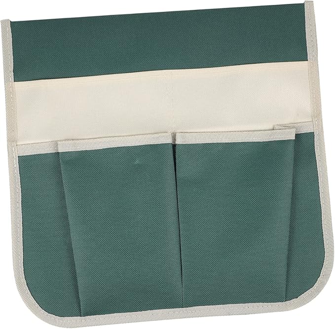 YARNOW Garden Kneeler Tool Bag Large Multi-Pocket Tote with Durable 600D Fabric Storage Pouch for Gardening Tools Organizer and Easy Carry