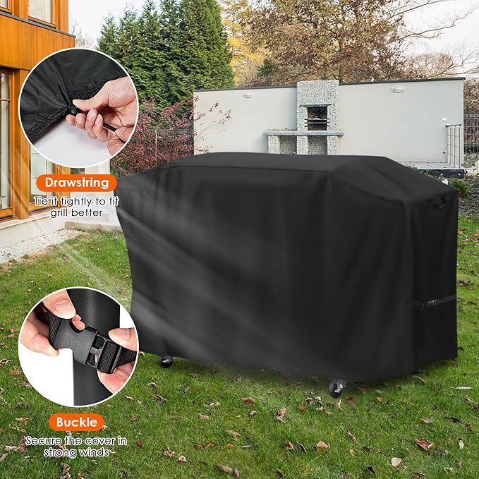 Grill Cover for Camp Chef Gridiron 36 Griddle, 70 inch Outdoor Grill Cover Waterproof for Camp Chef FTG36 Smoker Grill-70''L x 32" W x 40" H