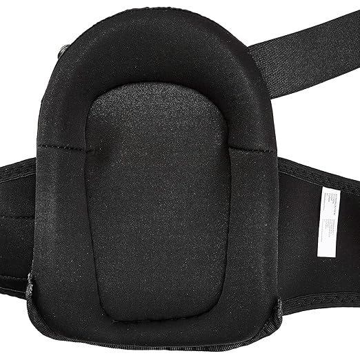 Amazon Basics Professional Gel Cushion Knee Pads - 1 Pair, Black